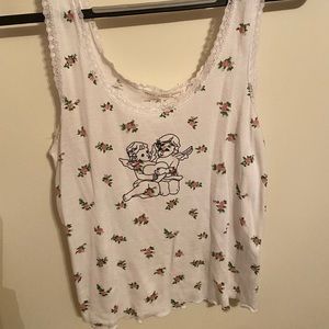 FLORAL ANGEL TANK